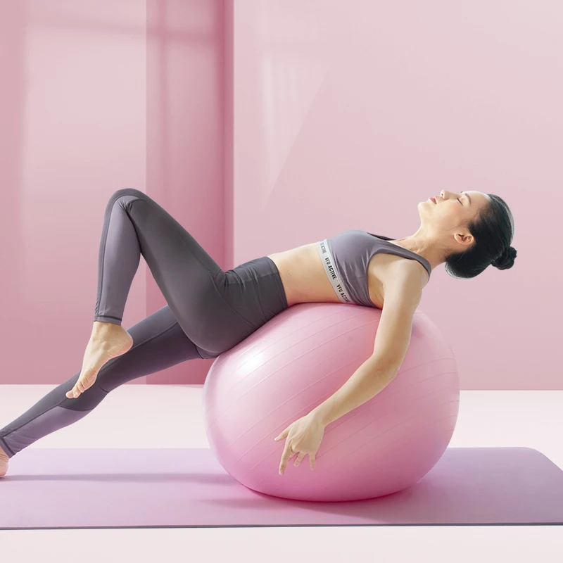2000lbs статическая сила стабильность упражнений 65 см Йога фитнес-мяч с насосом