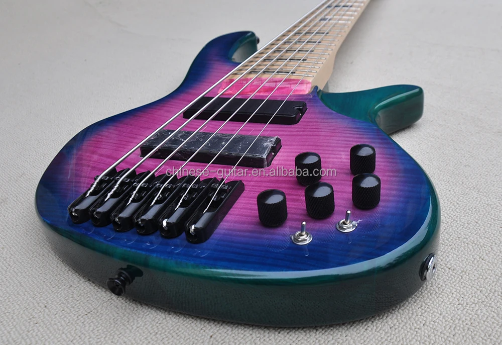 Flyoung High Quality 6 Strings Electric Bass Guitar Profectional Bass Guitar Amplifier Guitar