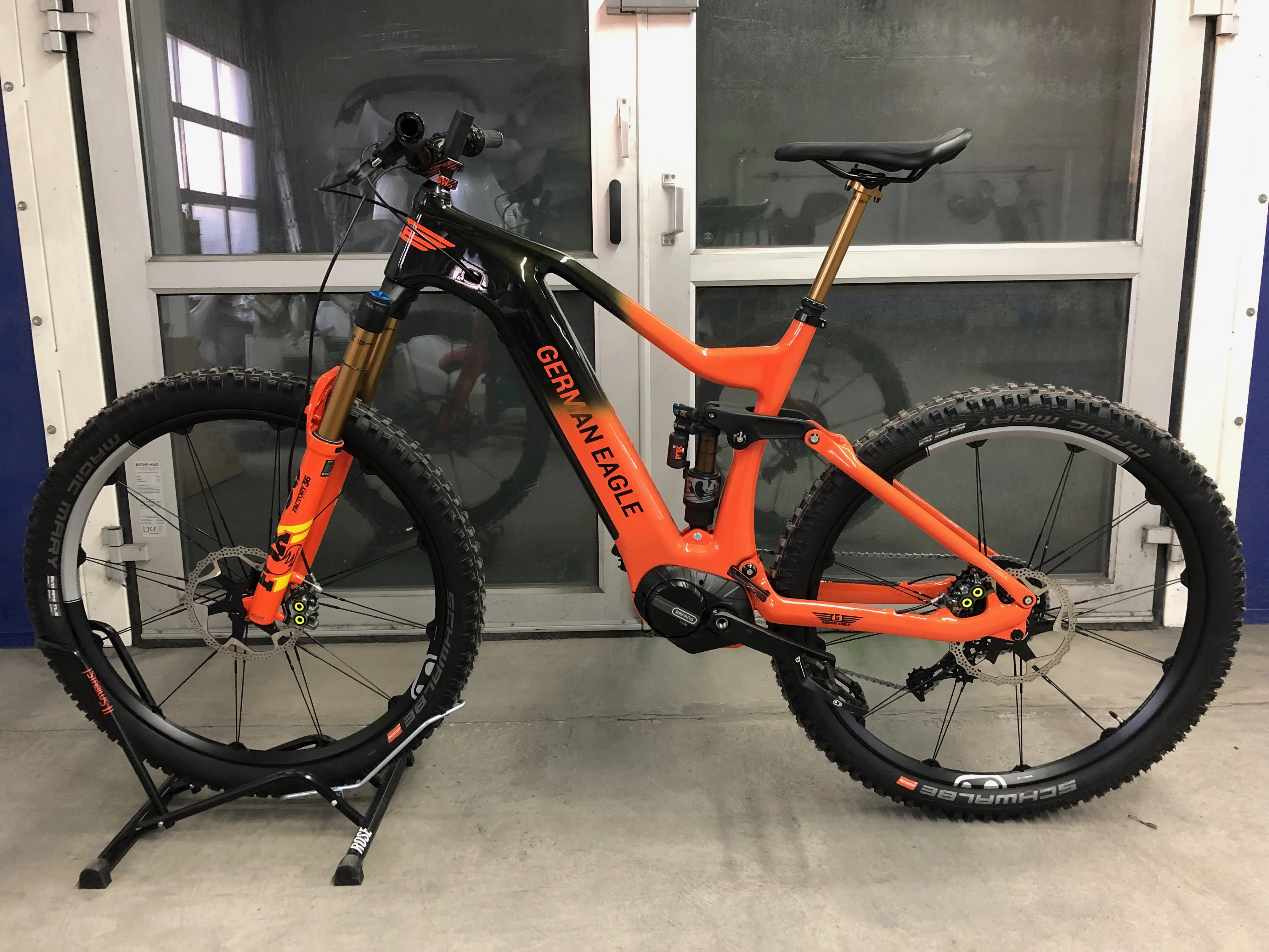 Carbon Enduro Full Suspension Ebike Frameset 29er 650b Compatible For