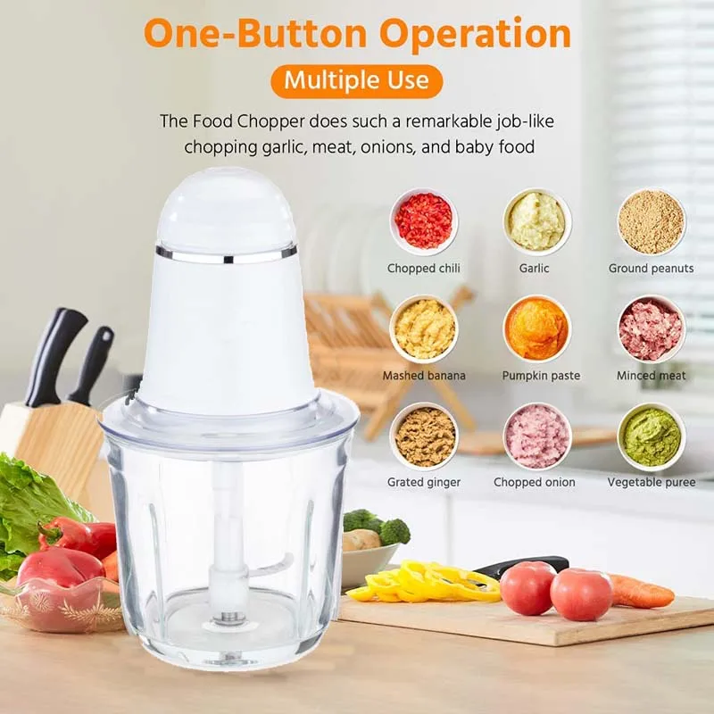 New Trend 200w Glass Bowl Blender Grinder Multifunctional Electric Baby