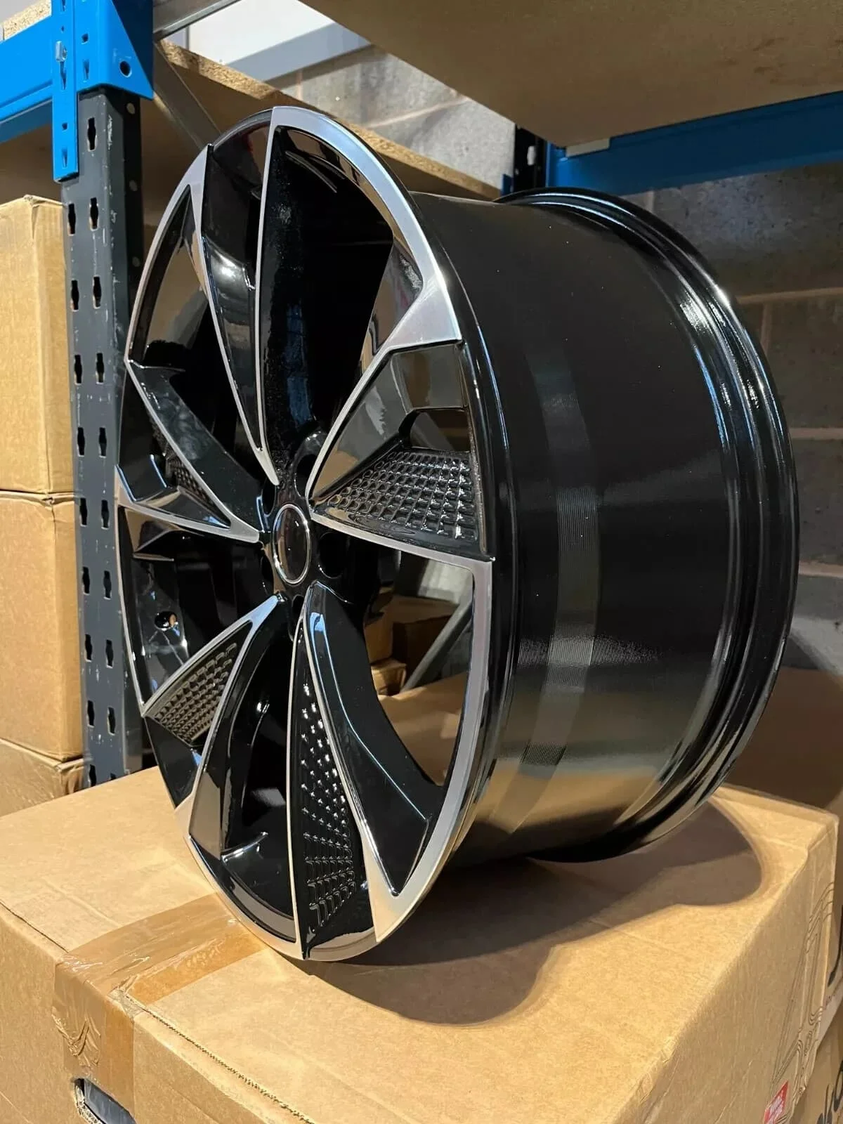 1-Piece Monoblock Wheel 5x114.3 5x120 5x112 Custom Forged Wheel 9J Et35 for bmw X4 Audi A4 A5 A6 A7 A8 RS7 2020 Style Black - Image 5