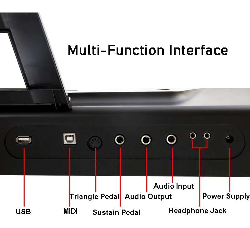 Portable Pianos Electronic Keyboard Midi Keyboard Piano Keyboard Electronic Organ For Sales supplier