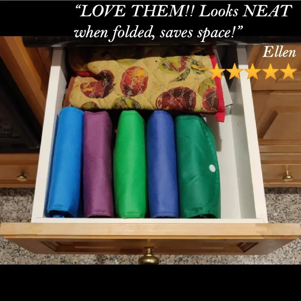 Reusable Shopping Bags Custom Logo  Folding Tote Non Woven Shopping Bag factory