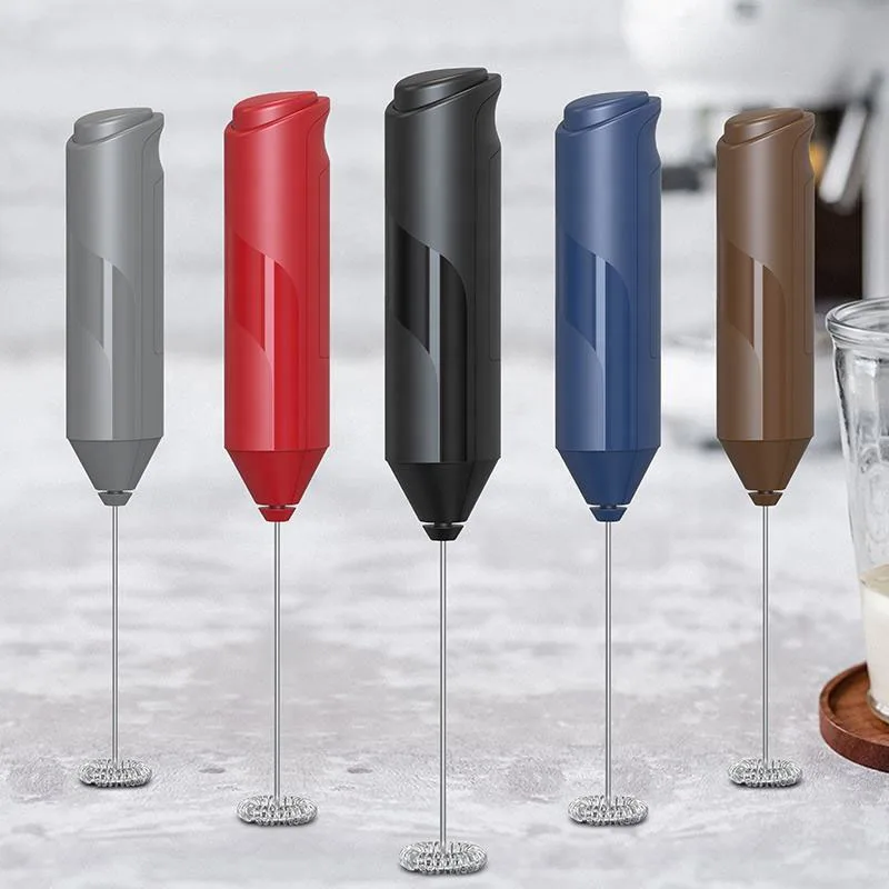 Operated Handheld Coffee Blender Handheld Milk Frother Powerlix Milk Frother Handheld Battery with Stirrer Accessory Electric 25