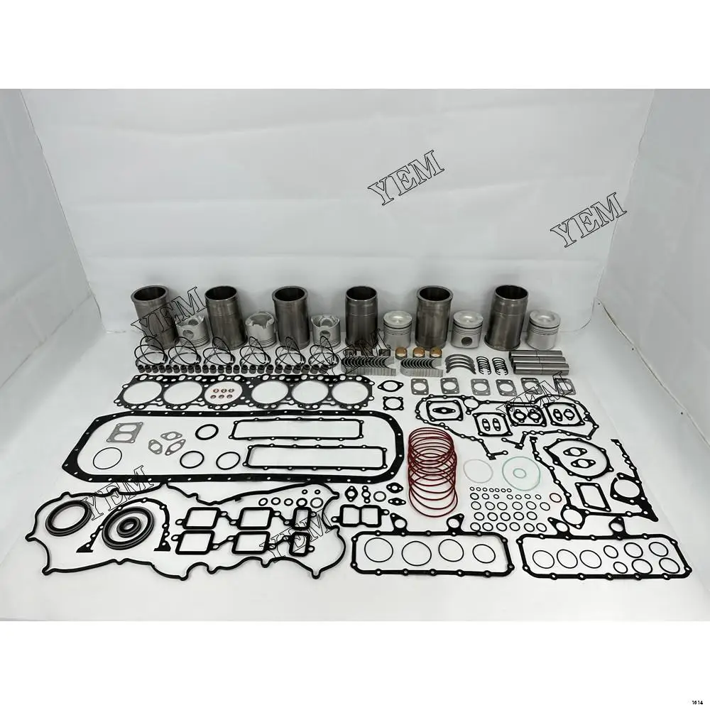 Engine Rebuild Kit With Cylinder Gaskets Piston Rings Liner Bearings Fit for Hino K13C
