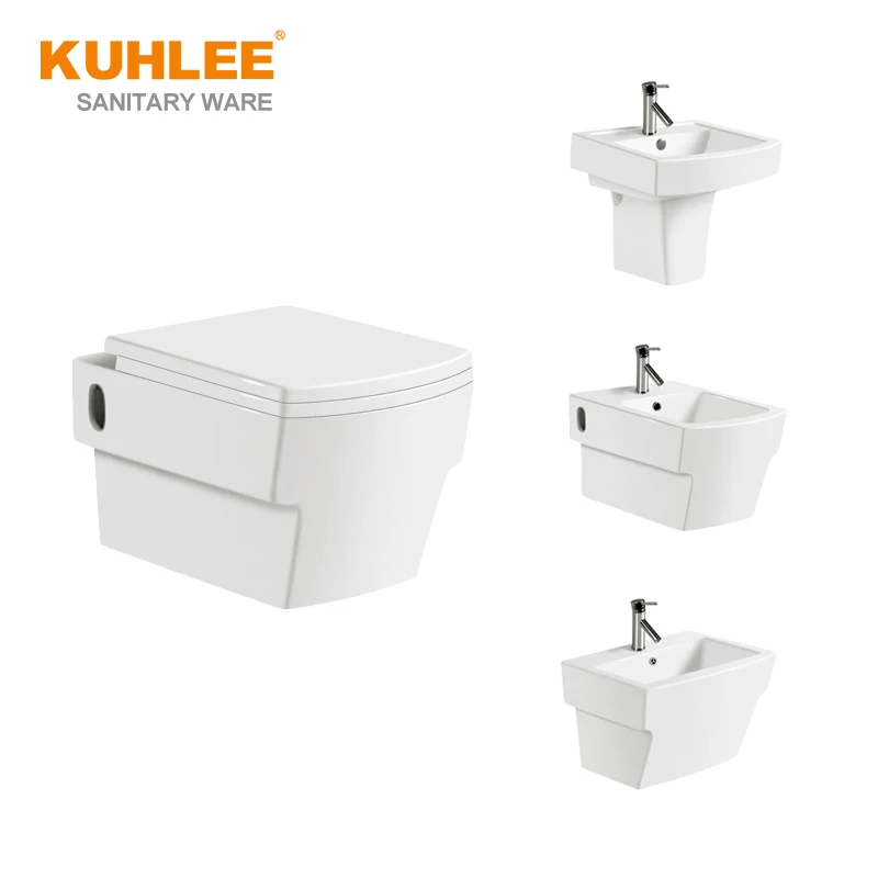 New Model Sanitary Ware Bathroom Ceramic Wc Water Closet Commode For Washroom One Piece Toilet