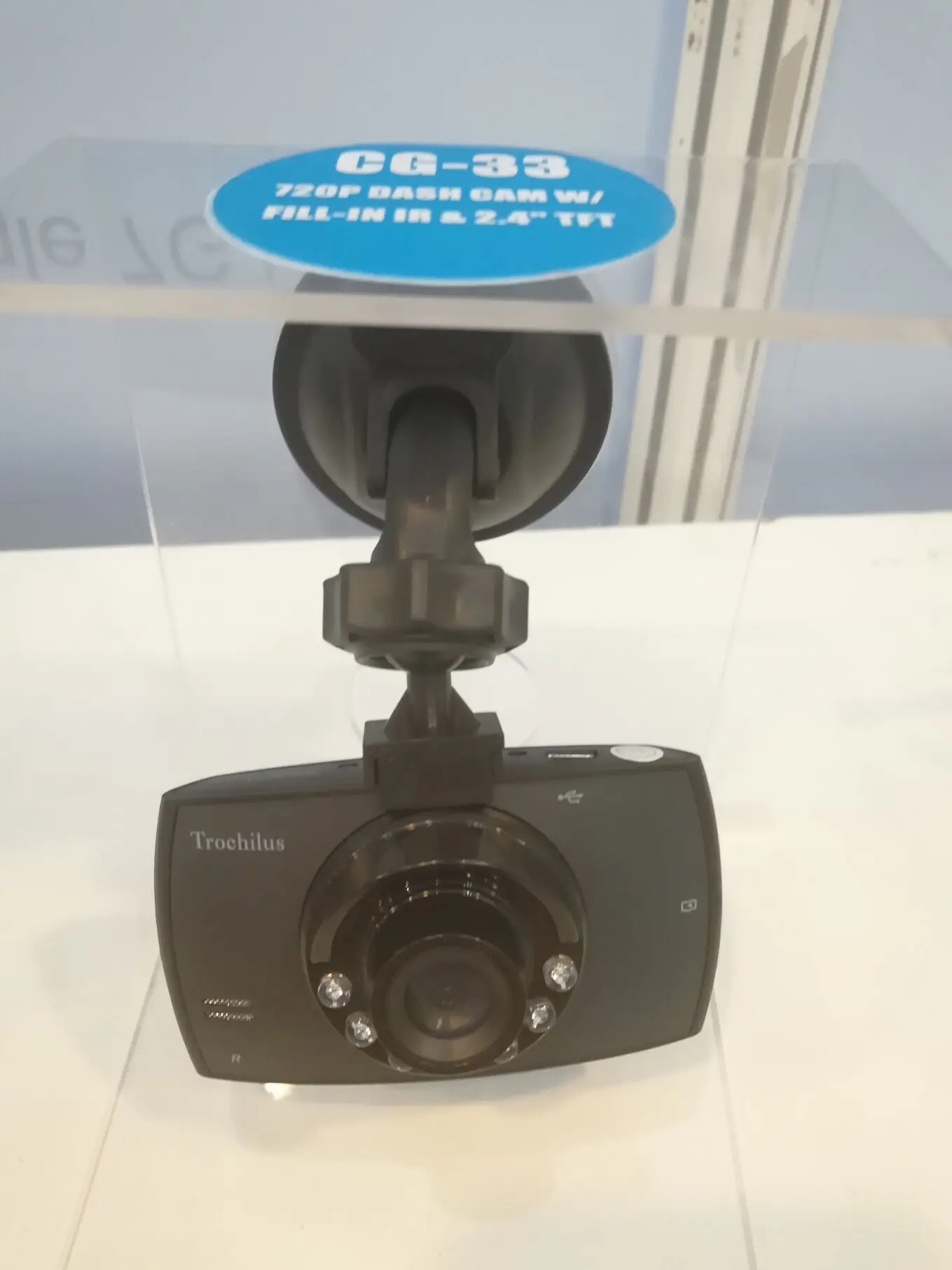 DVR Dash Camera 120 Degree Wide Angle with Night Vision Car Dashboard Camcorder for Vehicle