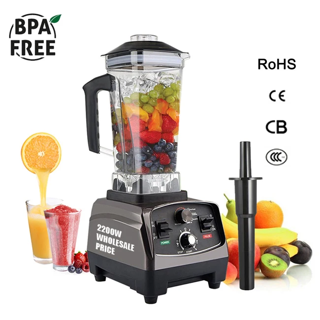 2200W Heavy Duty Commercial Blender Fruit Mixer Juicer Food