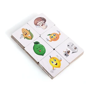 Custom Printed Educational Playing Cards Paper Flashcards for Baby