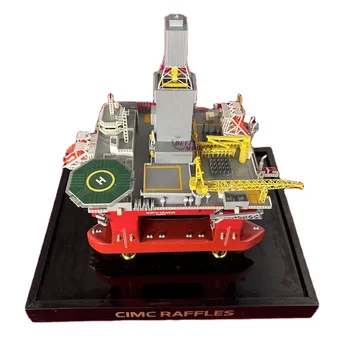 Norway Marine Drilling Platform scale models making custom Oil and Gas drilling ship 3D model