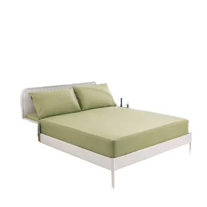 For Elastic Cotton 200TC Twill Eco-Friendly All-Season Fitted Bed Sheet King Size