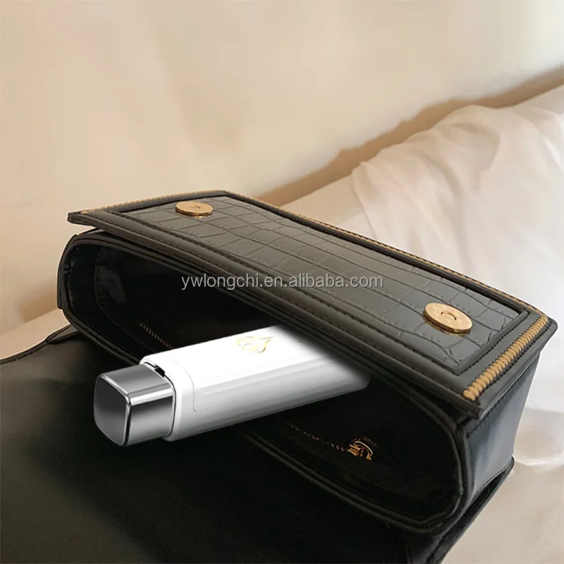 2023 Newest Fashion Automatic Portable Ejection Dental Floss Stick Box Smart Cleaning Storage Box for Floss