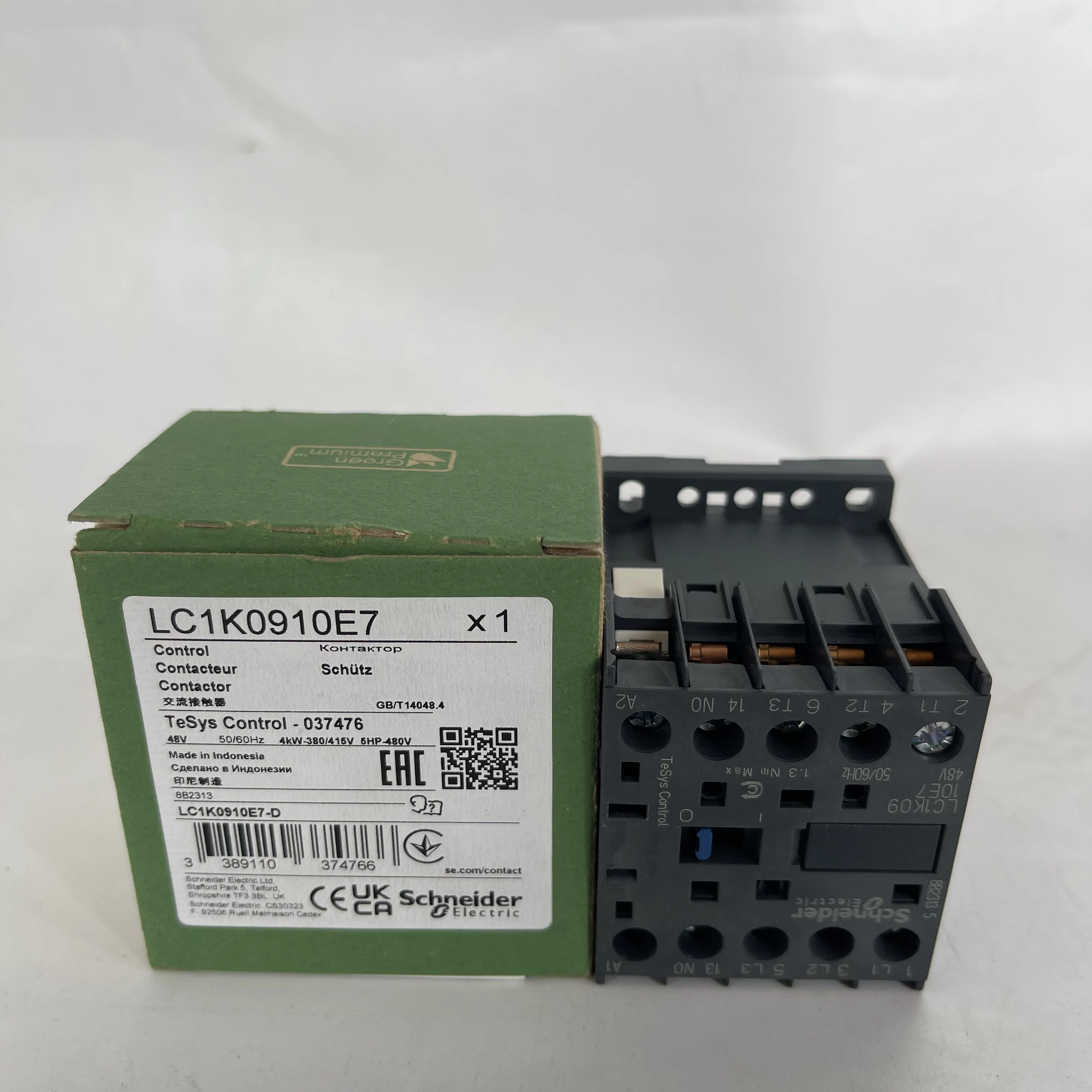 Schneider Contactor LC1K0910E7 Schneider Contactor LC1K0910E7