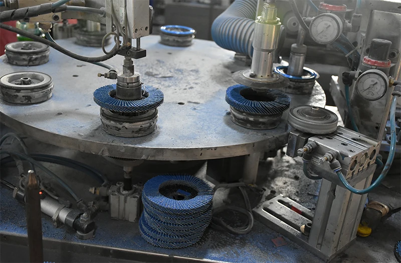 Flap Disc Making Machine CE Certificate Manufacturing Machines Abrasive Tool Sanding Disc Machine for Making Flap Discs