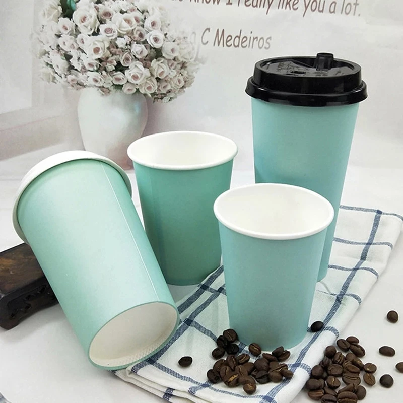 300ml Cardboard Coffee Cups Paper Cup Designs