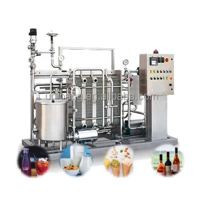 Coconut Water Pasteuriser used Milk produce line Plate Pasteurization Equipment  Dairy UHT sterilizer Yoghurt Pasteurisation