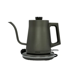 Titanium Electric Gooseneck  Pour Coffee Drip Kettle 1000ml Capacity Cordless Keep Warm for Household Outdoor Use Coffee