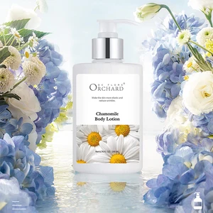 OEM Custom Body Care Lightening Moisturizing Whitening Natural Organic Chamomile Body Lotion
