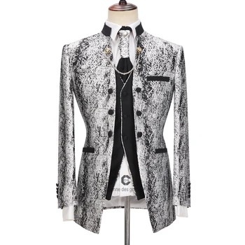 Cenne des graoom Wedding Men Suit Latest Design High Quality 3 Piece Slim fit Custom made suit