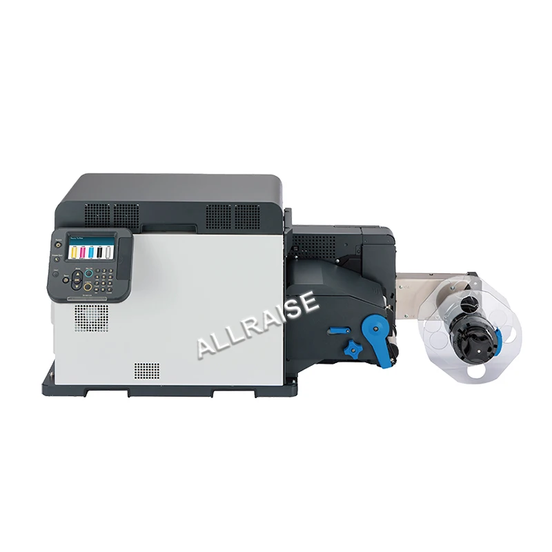Barcode Sticker Custom Label Printer Price for Small Business Roll to Roll Digital Clothes Product Label Printing Machine