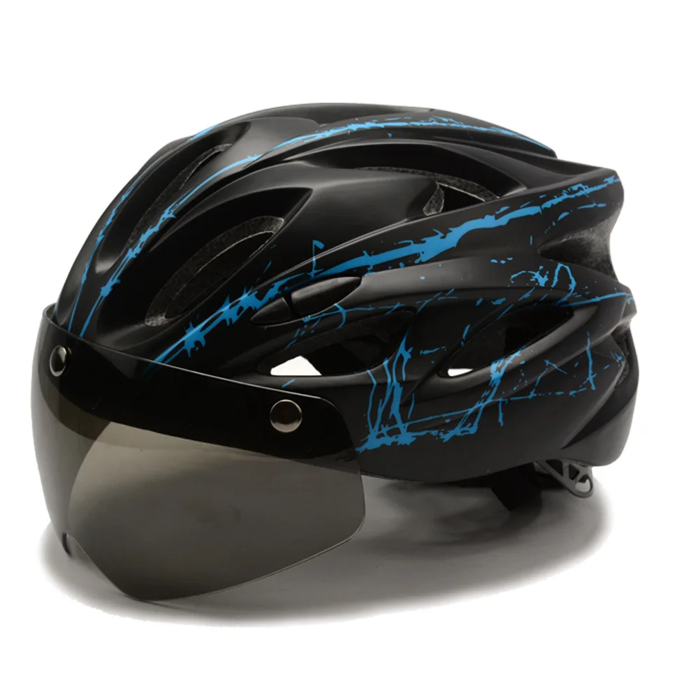 Bicycle Helmet Magnetic Goggle Helmet 