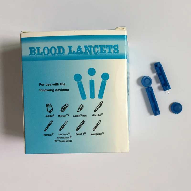 Дешевый одноразовый стерильный ланцет для крови