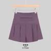 Short skirt iris purple