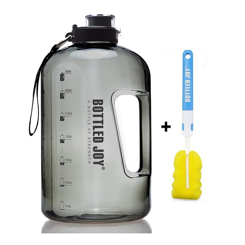 icase4u Borraccia sportiva, senza BPA, durevole ed extra resistente, da 2,2 litri, con tappo in