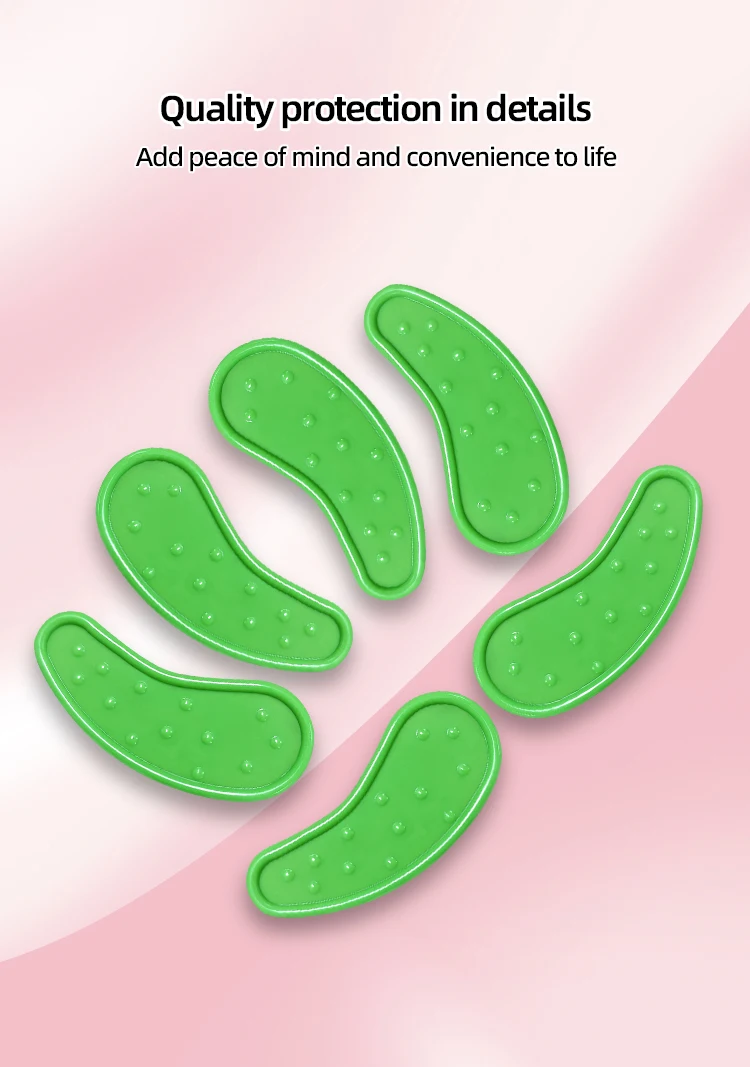 product silicone lash strips pads flexible comfortable wear invisible design for long lasting hold daily event makeup non toxic safe-3