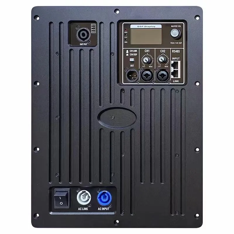 Dsp Rms 500w Peak 2000w Class D Audio Mixer Active Line Array Speaker