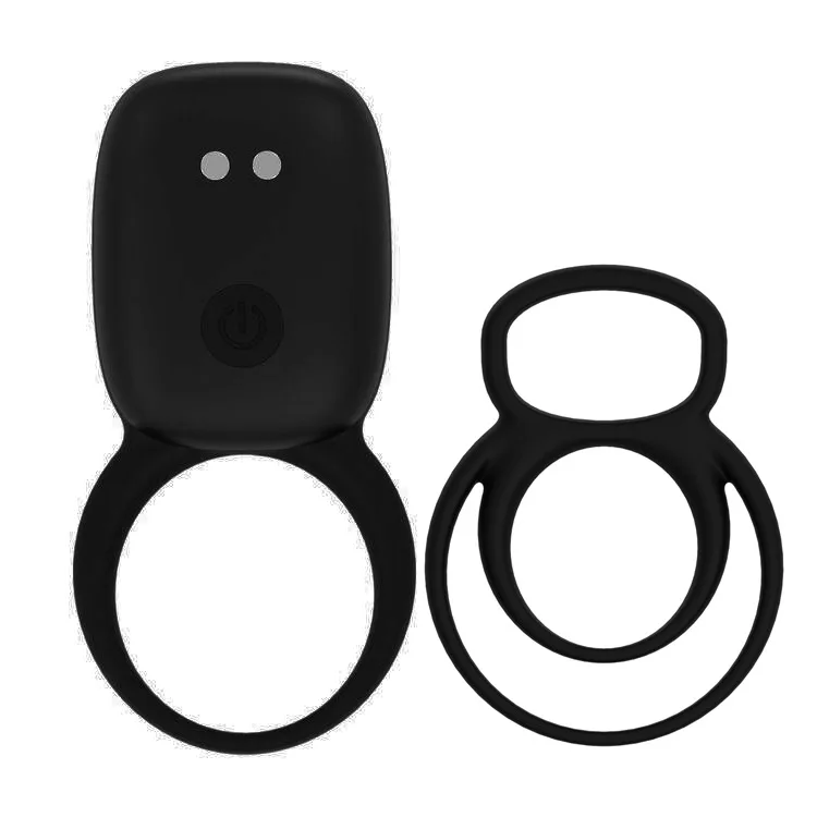 hot g vibe vibrating ring 10 Frequency Hot G Vibe Vibrating Cock Ring Black Adult Toy Adjustable Cock  Ring With Vibrator With Remote for Male main image 1