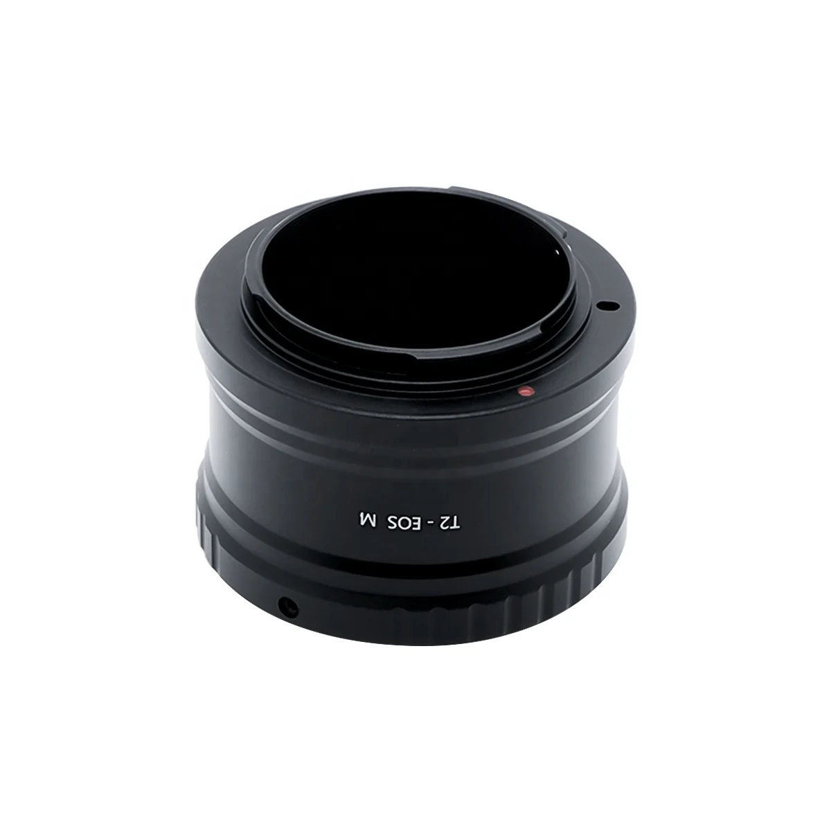 T2 Lens Mount Adapter Ring for Canon EOS M M1 M2 M3 M4 M5 M10 M50 M100 EF-M Mirrorless Camera