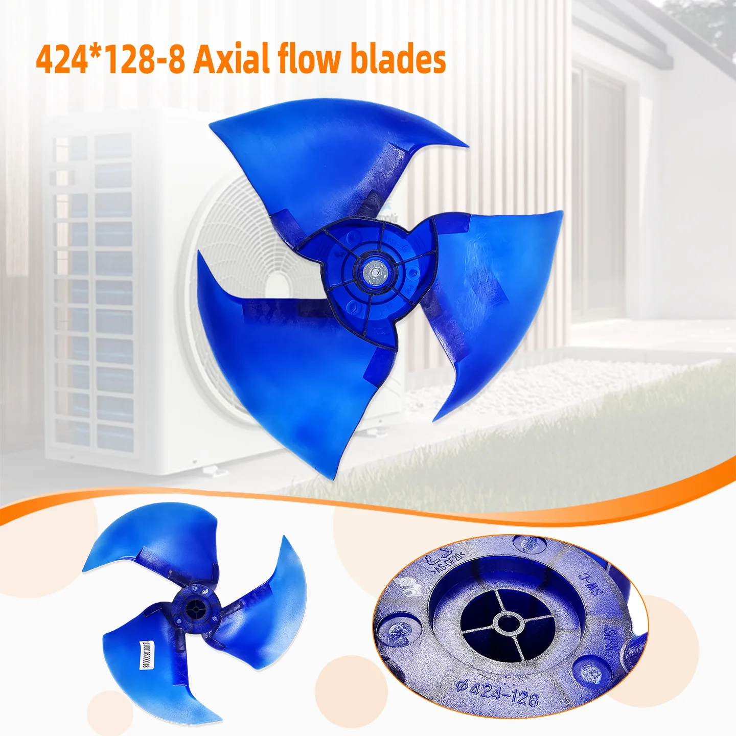 Cooling Fan, 12100105000018, Plastic, 424*128-8 - detail 10