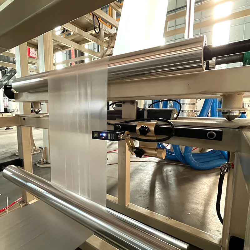 High Speed Film Blowing Machine with Printing Machine Hdpe/Ldpe  Bags Film Production Blow Film Machine