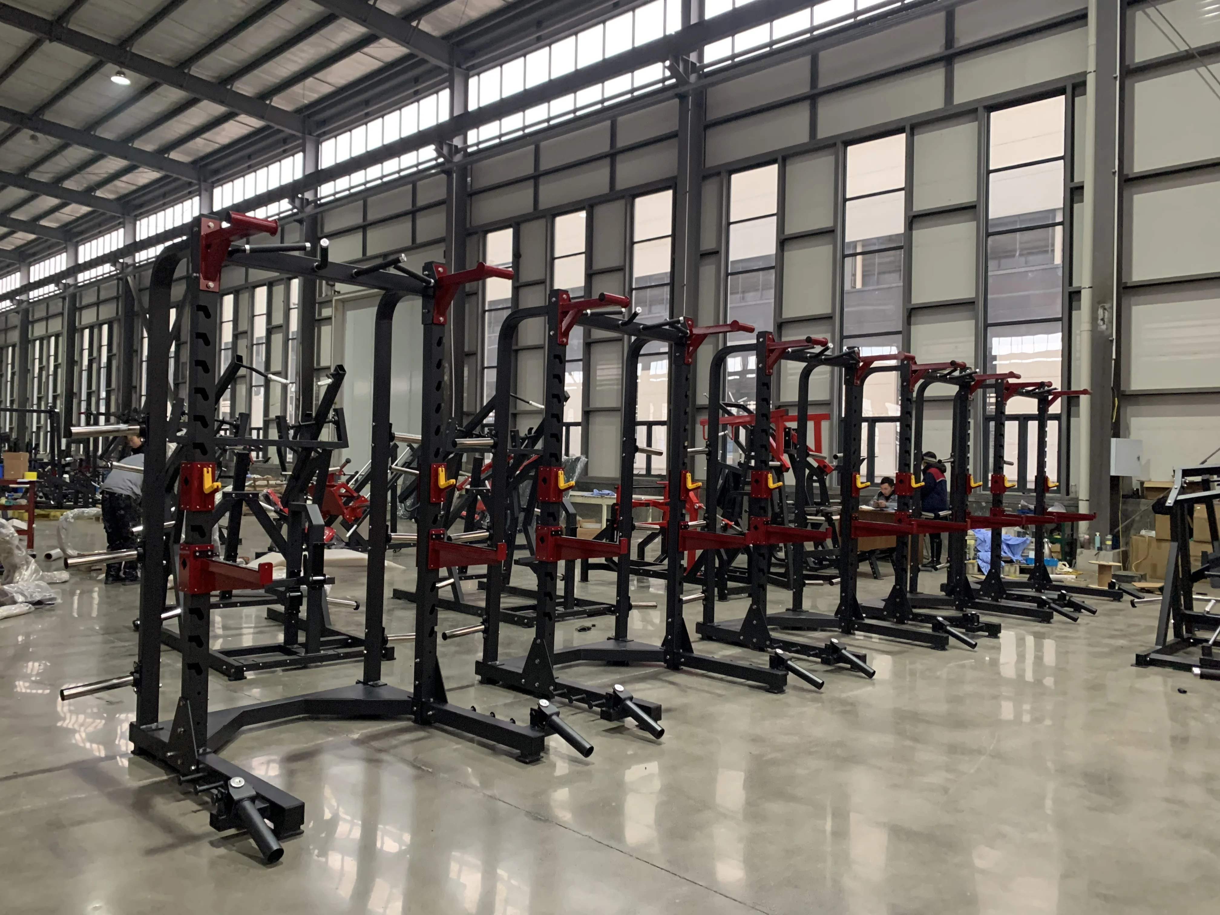 Commercial Power Half Rack Multi Gym Equipment Fitness Squat Rack ...