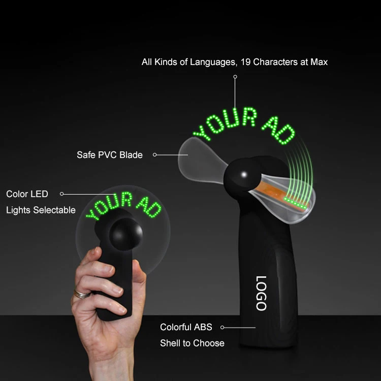 Logo Customizable Air Conditioner Rechargeable Fans Mini PortableUSB ...