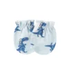 Guantes elásticos dinosaurio celeste
