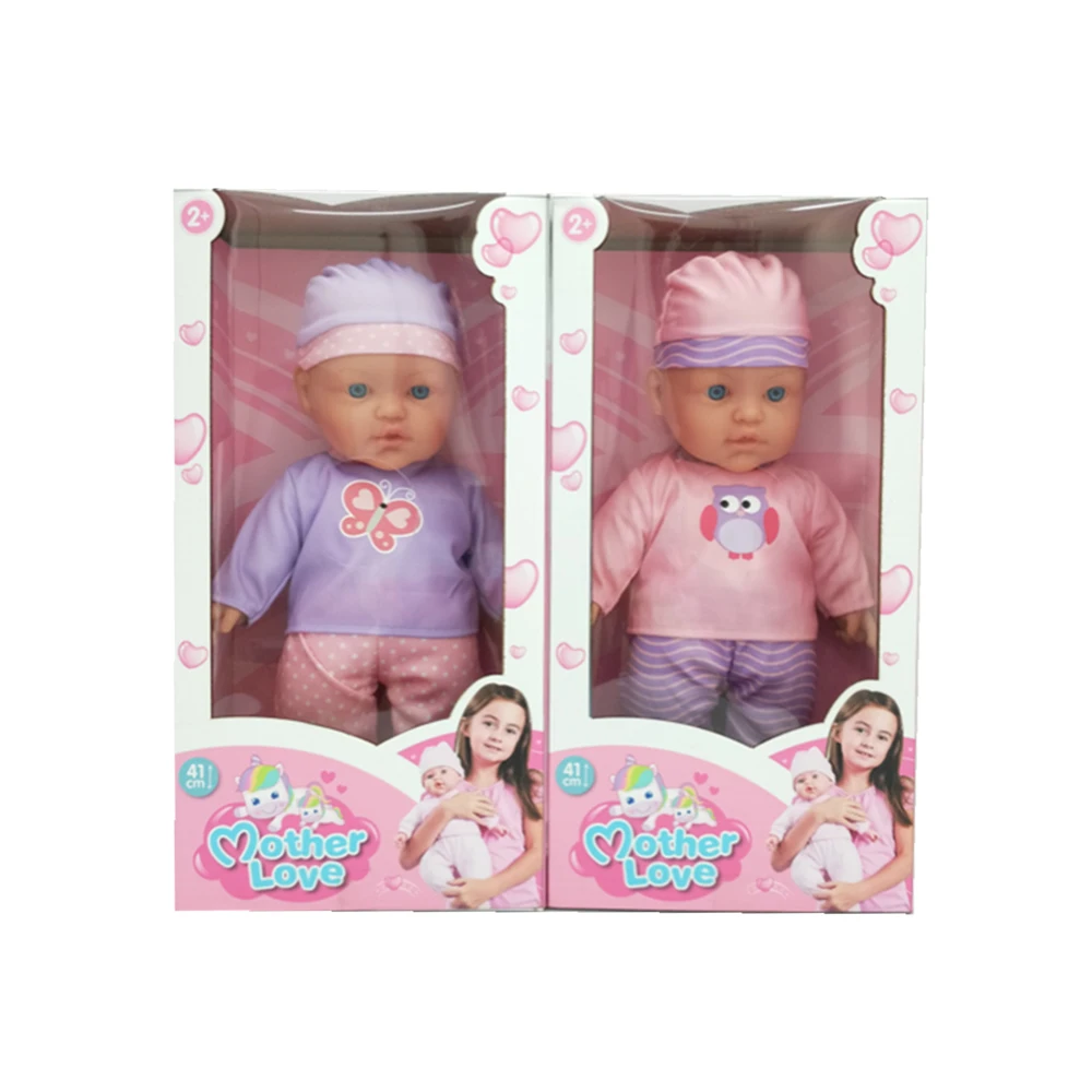 China Made Plastic 3d Face 41cm Christmas Soft Speaking Realistic Sweet  Baby Toy Reborn Crying Vinyl Silicone Baby Doll