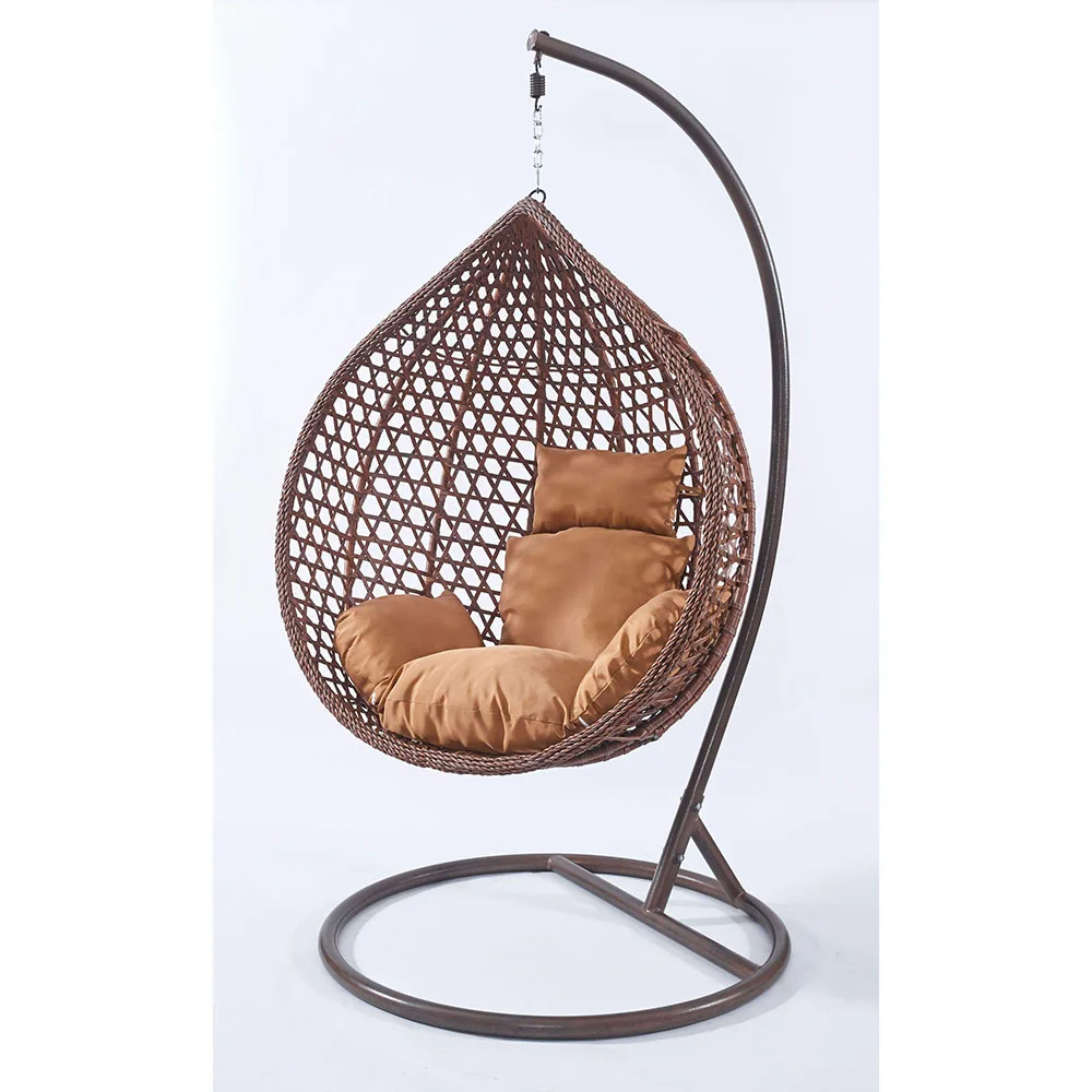 product standing black double foldable 2 seater waterproof traditional outdoor furniture navy blue india stationary metal hanging egg-1