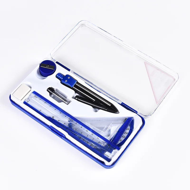 Набор математических компасов геометрический набор школьных канцелярских принадлежностей