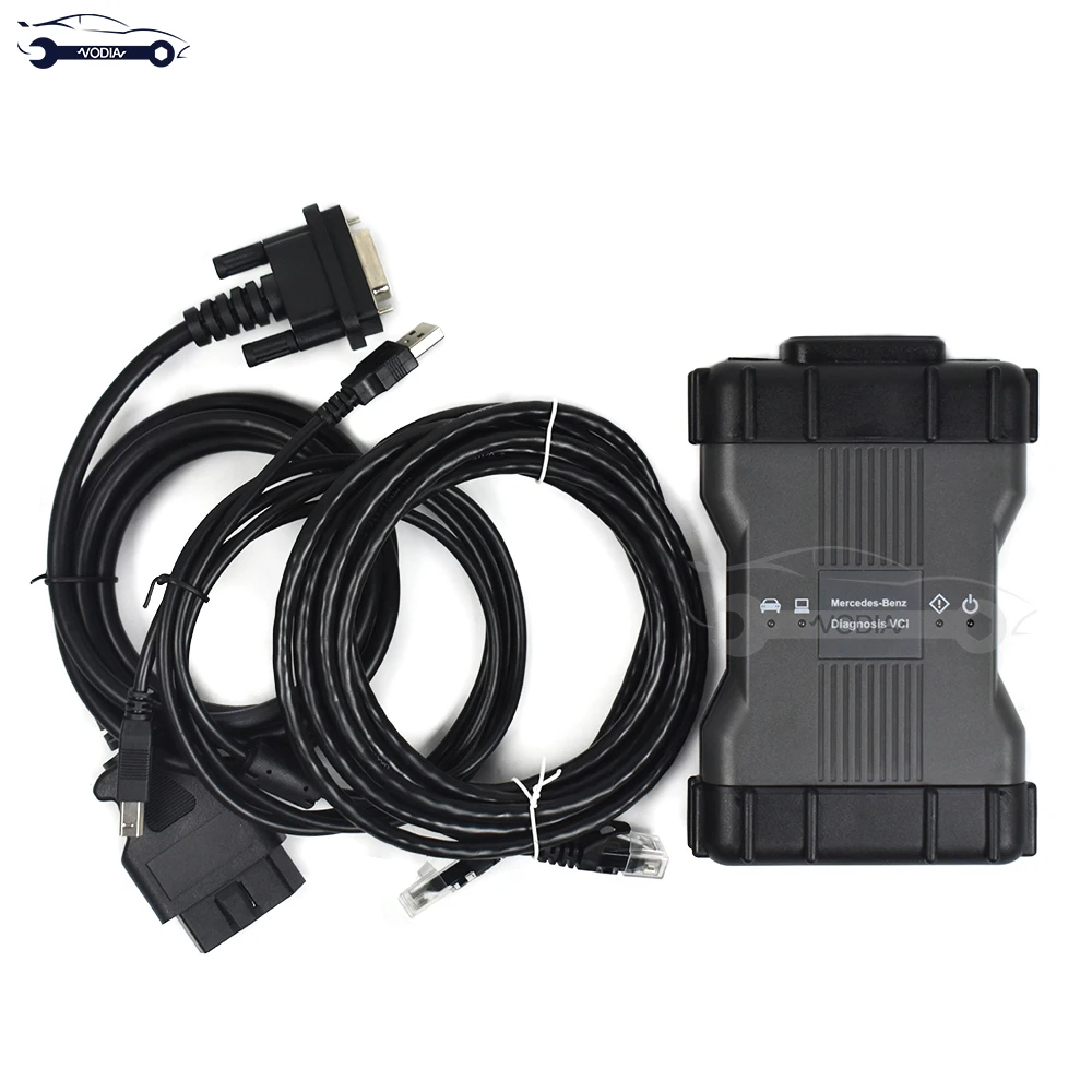 Vodia V2022 Full Chip MB STAR C6 Multiplexer SD Connect Engine Analyzer for Benz Cars Xentry WIS DAS EPC 24V 2-Year Warranty