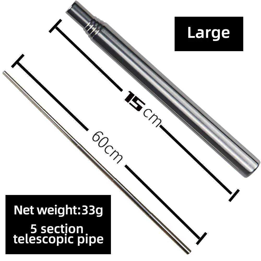 Outdoor Cooking Blow Fire Tube Portable Camping Fire Pipe Survival Tools Portable Fire Starter