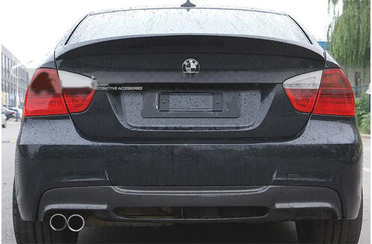 Spoiler Posteriore Per BMW Serie 3 E90 (2004-2011) - Compatibile Con 320d, 320i, 330i, Versione M-Sport, Ala Per Bagagliaio
