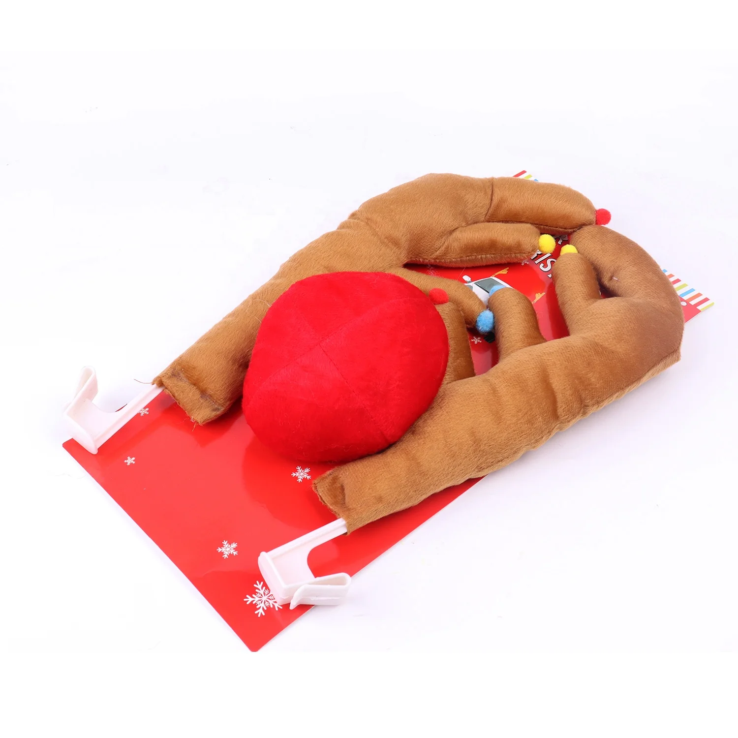 JOYIN Set Di 4 Fasce Natalizie Con Corna Luminose A LED: Renna, Cervo E Orecchie, Per Adulti E Bambini, Accessori Divertenti Per Feste