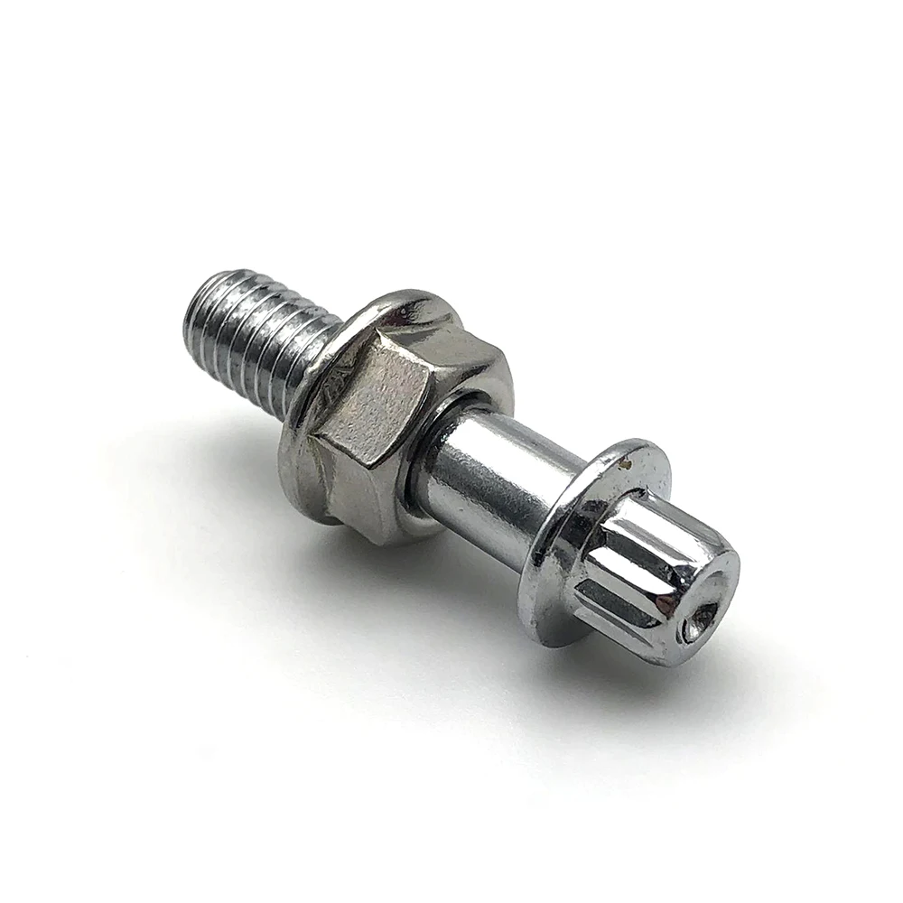 Flange Bolt Gr5 Titanium Hex Flange Nut 8Mm M4 M6 M7 M7X32 Titanium Bolt M8 12 Point Flange Bolt and Nut