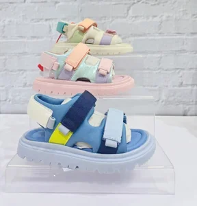 OEM Factory Custom Design Summer Beach Sandals for Baby Girl Platform Pink Cute Sandals Kids Casual Buckle Strap Sandals