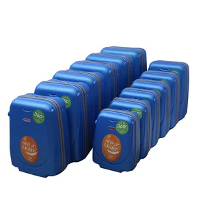 Set of 12pcs SKD 19-30inch Luggage Modern Classic Style 4 Wheel ABS Suitcase Zipper Closure Waterproof for Airport Travel Trips