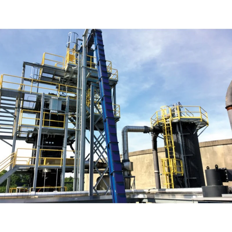1Mw Steam Turbine Power Generator Municipal Waste Refuse Derived Fuel  Gasification Garbage Incinerator Power Generator for City