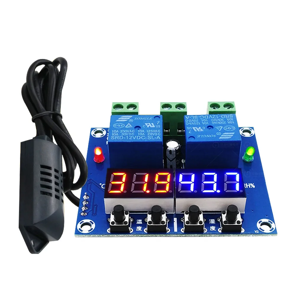 Temperature and Humidity Controller Automatic Constant Thermostat Humidity Board 