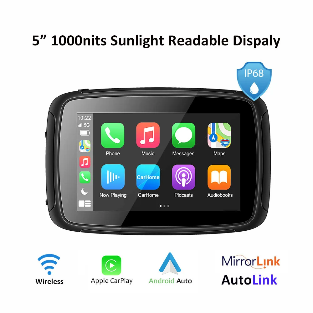 Popular Motorcycle Carplay Screen Motorcycle Navigation Screen Motorcycle GPS Navigation